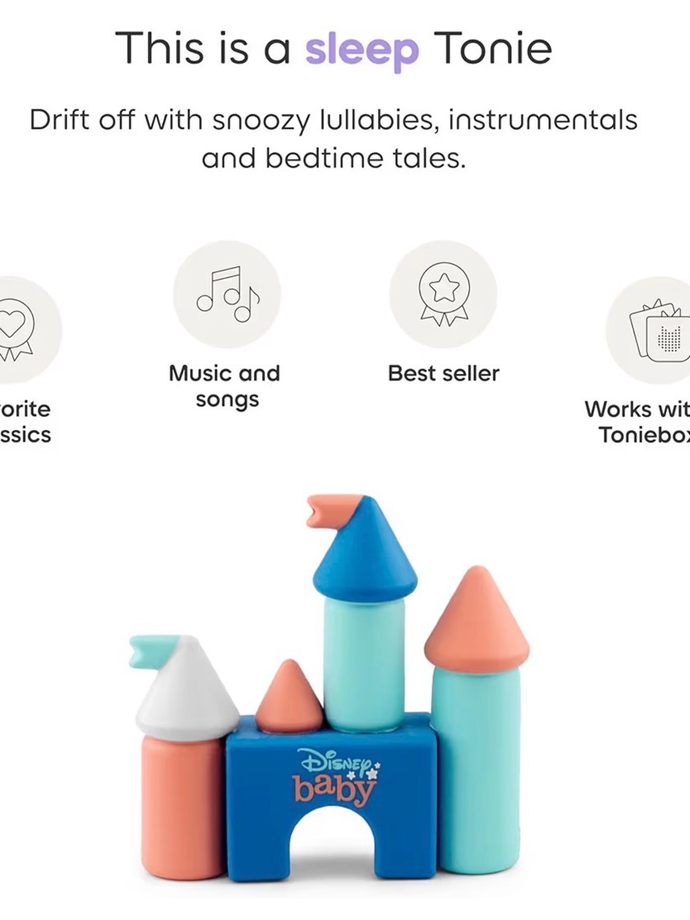TONIES Disney Baby Castle - Picture 6 of 7